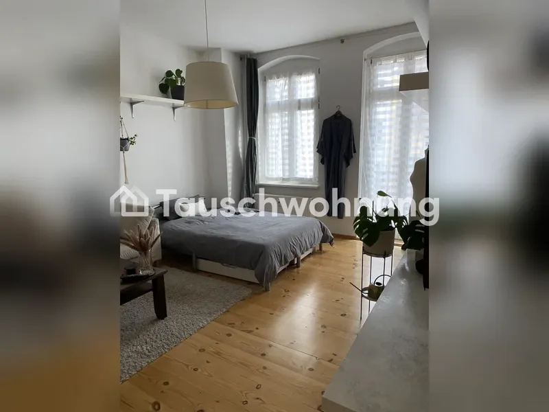Tauschwohnung: 1 Zimmer mit Balkon gegen Schrebergarten — photo 1